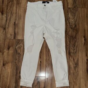 Hollister Women's‎ Skinny Jeans - White